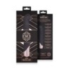 Rosy Gold - Rabbit Vibrator with Thrusting Function - Black