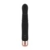 Rosy Gold - Rabbit Vibrator with Thrusting Function - Black