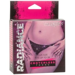 Radiance string biksītes bez starpenes ar pērlītēm, liels izmērs