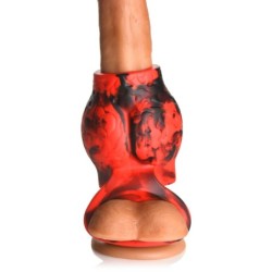 Testikelspanner Hell Hound - Rood