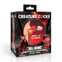 Tenditore per Testicoli Hell Hound - Rosso