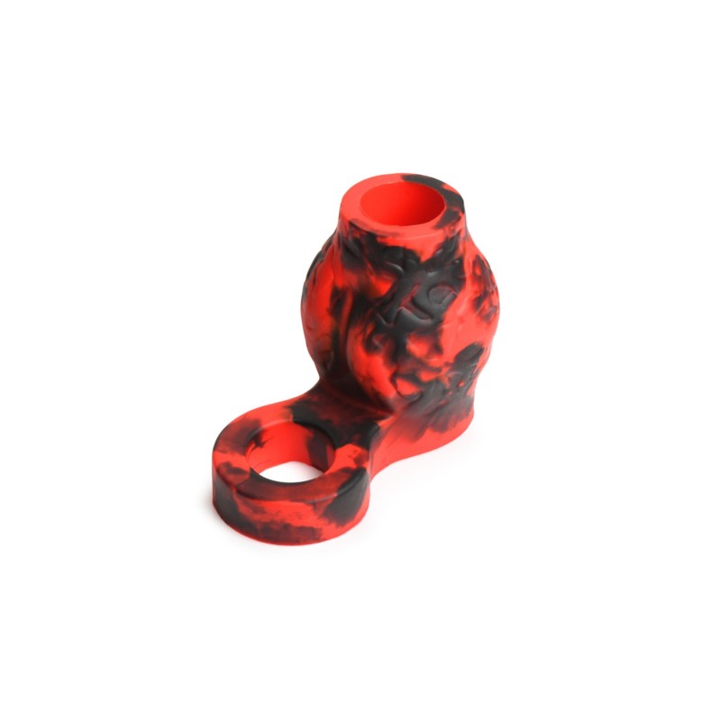 Tensor de Testículos Hell Hound - Vermelho