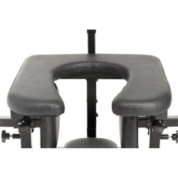 Trono del Placer Stoel voor Orale Seks - Zwart