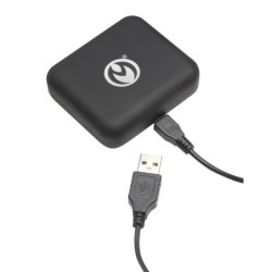 Vibrirajuće štipaljke za bradavice Dark Grip - Crne