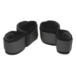 Lisice za zapestje in gleženj - Črna