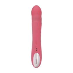 Svakom - Vibrador Coelho com Empurrão Avery - Rosa Morango