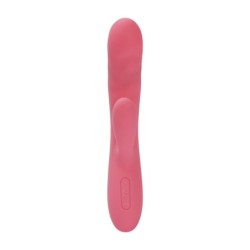 Svakom - Konijnenvibrator met Stoot Avery - Aardbeiroze