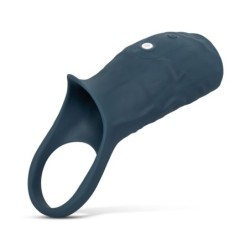 Vibrirajoča prevleka za penis - Modra