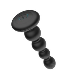 Tornado Anale Plug met Roterende Ballen - Groot