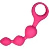 Triball Sfere Anali Silicone Rosa 15 Cm