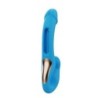 Dubbel strapless harnas met app-bediening Harmony, blauw