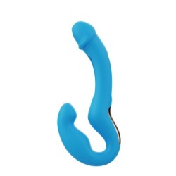 Dubbel strapless harnas met app-bediening Harmony, blauw