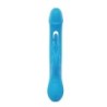 Trilux Kinky Rabbit Vibrator met ondeugende vingers - Blauw