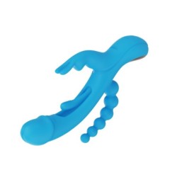Vibrator zečić nestašni prsti Trilux Kinky - Plavi