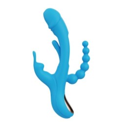 Vibrator zečić nestašni prsti Trilux Kinky - Plavi
