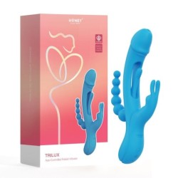 Vibrator zečić nestašni prsti Trilux Kinky - Plavi