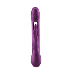 Zajček Vibrator Prstki Nagajivčki Trilux - Vijolična