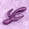 Zajček Vibrator Prstki Nagajivčki Trilux - Vijolična