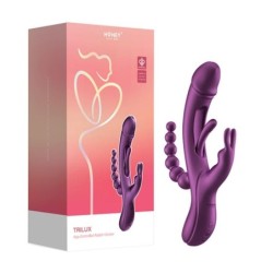 Zajček Vibrator Prstki Nagajivčki Trilux - Vijolična