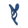 Vibreur pour couples avec contrôle par application Pleasure Pivot Bleu