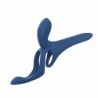 Vibrator za pare z upravljanjem preko aplikacije Pleasure Pivot Modre barve