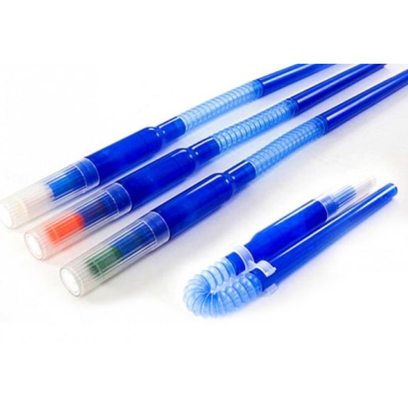 Curan - Catéter Masculino Listo para Usar con Agarre Azul CM12 - 30 Unidades