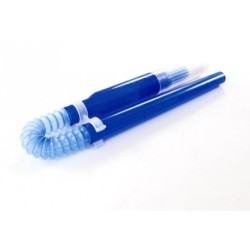 Curan - Cateter Masculino Pronto para Uso com Empunhadura Azul CM12 - 30 Unidades