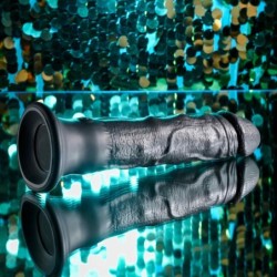 Vibrador Dildo Black Thunder - 25 cm