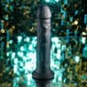 Vibračný dildo Black Thunder - 25 cm
