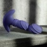 Vibrador de próstata com anel - 16,5 cm