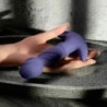 Vibrador de próstata com anel - 16,5 cm