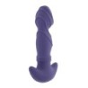 Vibrador de próstata com anel - 16,5 cm