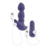 Prostatický vibrátor s krúžkom - 16,5 cm