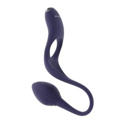 Zero Tolerance - Anillo vibrador para el pene de punta a punta con plug anal