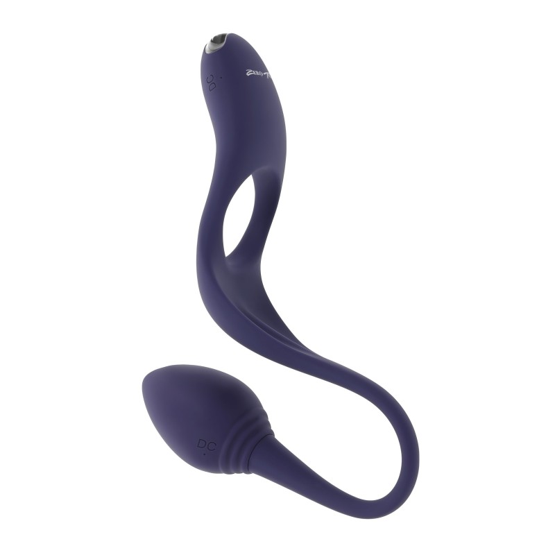 Zero Tolerance - Tip-to-tip vibrating cock ring with anal plug