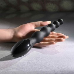 Anal Baton Butt Plug Vibrator - 24 cm