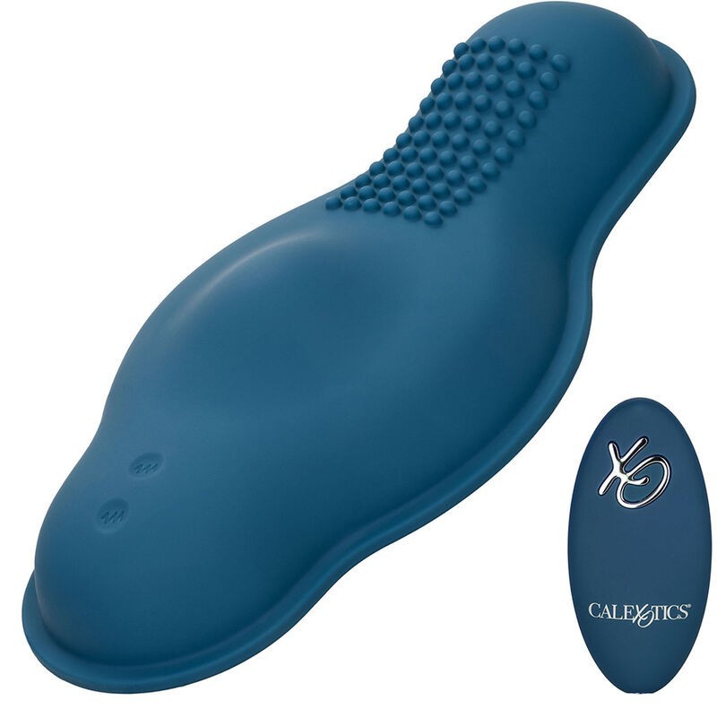 Rider Masseur Double Moteur Télécommande Bleu