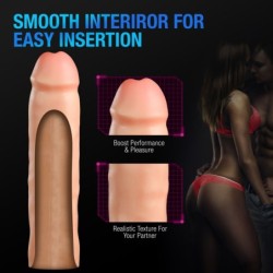 Performance Plus Tenacity Extensor de Pene de Silicona - 5 cm