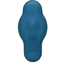Rider Dubbele Motor Vibrator met Afstandsbediening Blauw