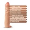 Extensor de pene de silicona Performance Plus - 6,3 cm
