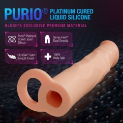Extensor de penis de silicona Performance Plus - 6,3 cm