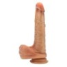 Renaissance DaVinci Dildo z Przesuwanym Napletkiem - 20 cm