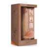 Renaissance DaVinci Dildo z Przesuwanym Napletkiem - 20 cm