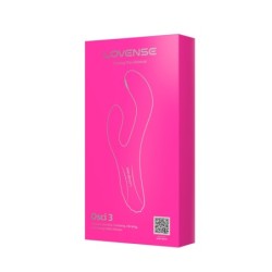 Lovense - Osci 3 Kuumutatud ja Vibro G-punkti vibraator - Roosa