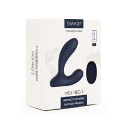 Svakom - Prostatos vibratorius Vick Neo 2 - Mėlynas