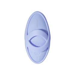 Svakom - Vibrator de deget Echo 2 - Albastru deschis