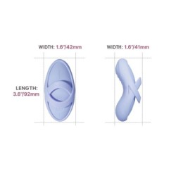 Svakom - Vibrador de dedo Echo 2 - Azul celeste