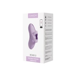 Svakom- Echo 2 Vibrator za prste - Lila Roza