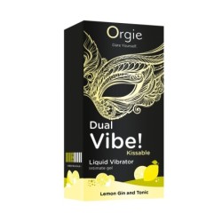 Orgie - Vibromasseur Liquide à Double Vibration Citron Gin & Tonic