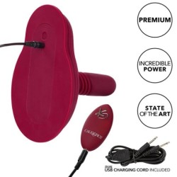 Rider Masseur Double Moteur Télécommande Rouge